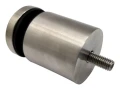 Uchwyt punktowy do szkła 8-17,52mm fi 50/50/M10x90 AISI304 system płaski satyna 000-518 (1)