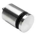 Uchwyt punktowy do szkła 8-17,52mm fi 50/50/M10x90 AISI304 system płaski satyna 000-518 (2)