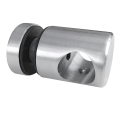 Uchwyt przelotowy i punktowy fi 16mm fi 25/30/M6x15 szkło 6-11,52mm AISI304 satyna 000-557 (1)