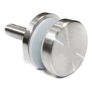 Uchwyt punktowy szkło 4-16,76mm fi 30/4/M8 AISI304 system płaski satyna
