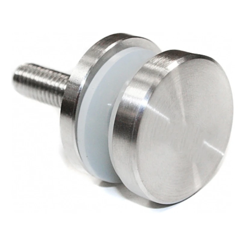 Uchwyt punktowy szkło 4-16,76mm fi 30/4/M8 AISI304 system płaski satyna 000-564 (1)
