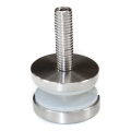 Uchwyt punktowy szkło 4-16,76mm fi 30/4/M8 AISI304 system płaski satyna 000-564 (2)