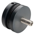 Uchwyt punktowy szkło 8-17,52mm fi 50/8/M10x50 AISI304 system płaski antracyt 000-566 (1)