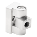 Zawias 180° do uchwytu do szkła 45 x 45 x 26 mm AISI304, satyna 000-567 (1)