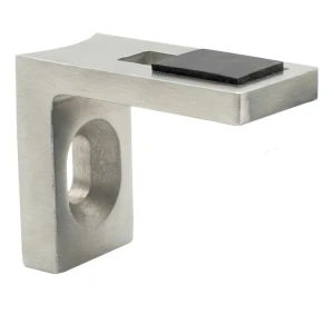 Wspornik do szkła 40x35x20 mm AISI304 system 42,4 satyna