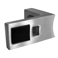 Wspornik do szkła 40x35x20 mm AISI304 system 42,4 satyna 000-586 (2)