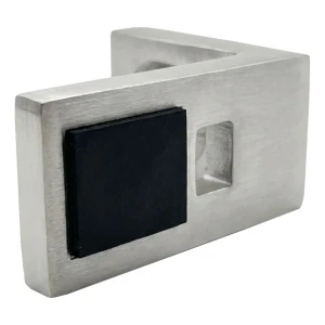 Wspornik do szkła 40x35x20 mm AISI304 system płaski satyna