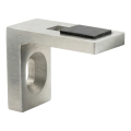 Wspornik do szkła 40x35x20 mm AISI304 system płaski satyna 000-587 (2)